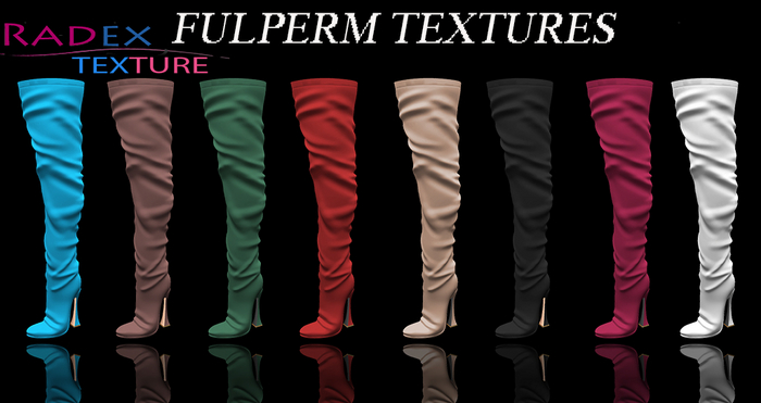 RADEX F.P.T.-.TEINEI -  ARIA THIGH HIGH BOOTS  - FULL PERM