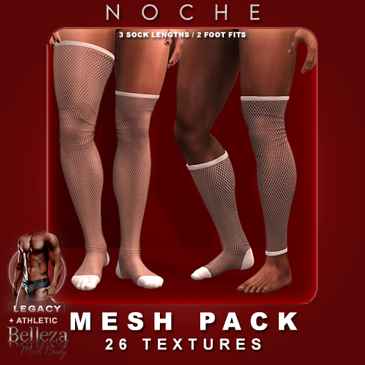 Noche. Mesh Stockings