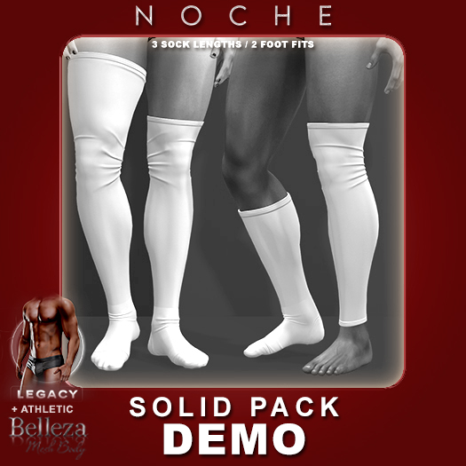 Noche. Solid Stockings DEMO