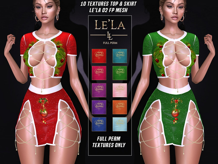 {Le'La} 02 Xmas Texture Pack 2
