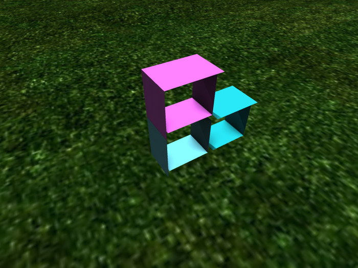 [BS] Square shelves for floor