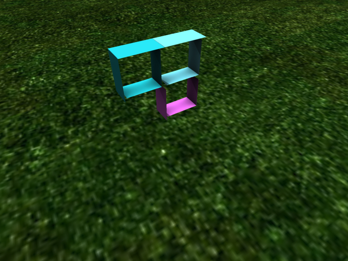 [BS] Square shelves  for Wall