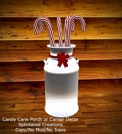 SC: Candy Cane Porch or Corner Decor Boxed