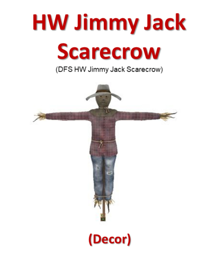 DFS HW Jimmy Jack Scarecrow (DFS - Texture Only)