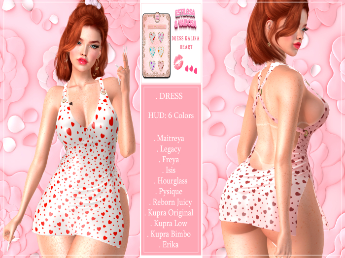 ESTILOSA & VAIDOSA - DRESS KALINA HEART 
