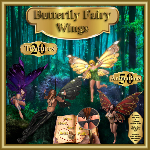 Butterfly Fairy Wings