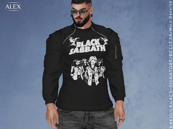 *ATLAS* INITHIUM KARIO/LEGACY/SIGNATURE/BELLEZA Male Sweater BLACK v.3