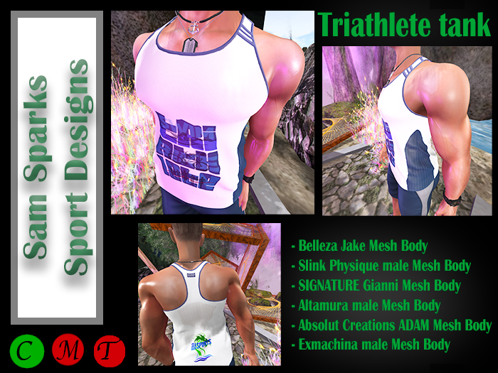SSSD2223 Triathlete Racerback Delivery Box