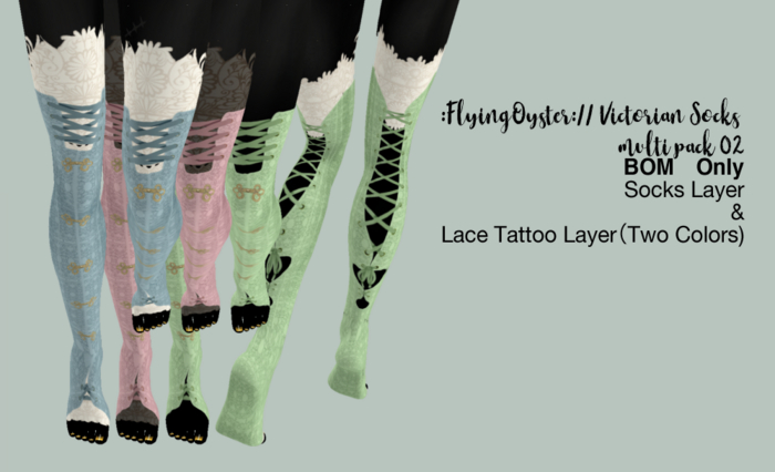 :FlyingOyster:// Victorian Socks multi pack 02 (add