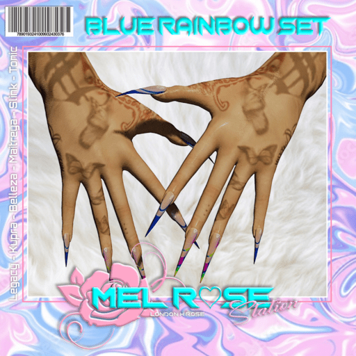 MRS: Blue Rainbow Set ~Stiletto