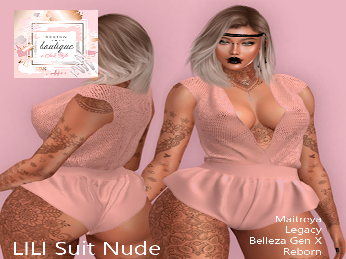 "n'Click Style" LILI SUIT NUDE 