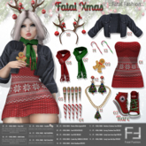 05 . ::FF:: - FATAL XMAS - Nail Green/Red - KUPRA