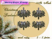 Advent Garland-silver_ white_A