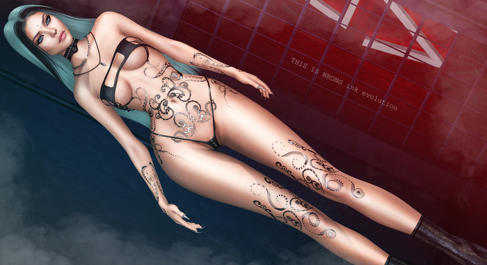 THIS IS WRONG Pressure shine+tattoo 3D - red pack 