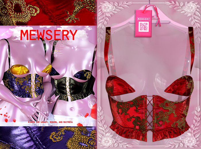 #MEWSERY Dulcet Top {#22 Dragon.Ruby}
