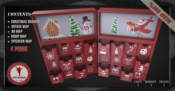 (Efe Design) Christmas Drawer Fullperm