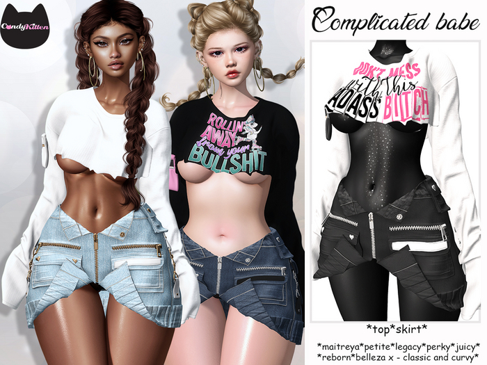 *CK* Complicated babe sweater FATPACK