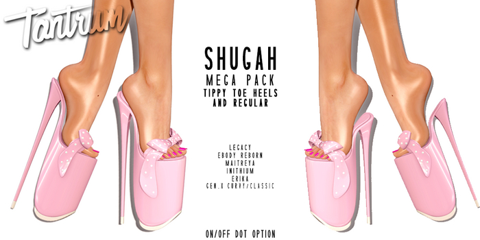 Tantrum - Shugah Tippy & Regular Heel - Mega Pack DEMO