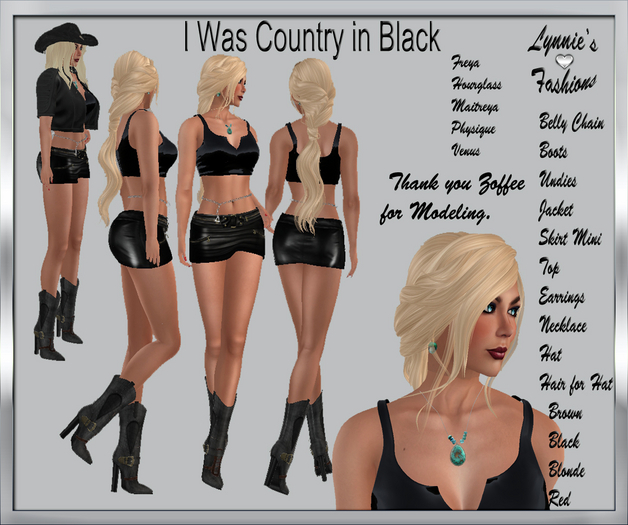 I WAS COUNTRY IN BLACK UNPACK