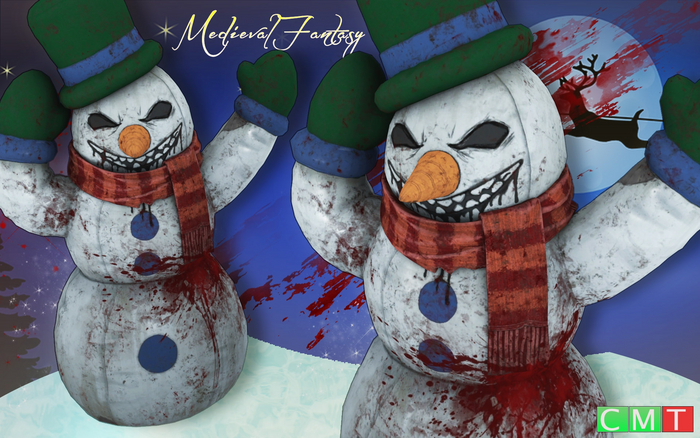 [MF] Creepy SNowman4 (boxed)