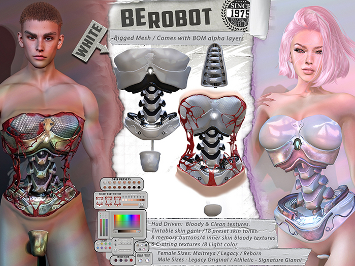 [Since1975] BeRobot White