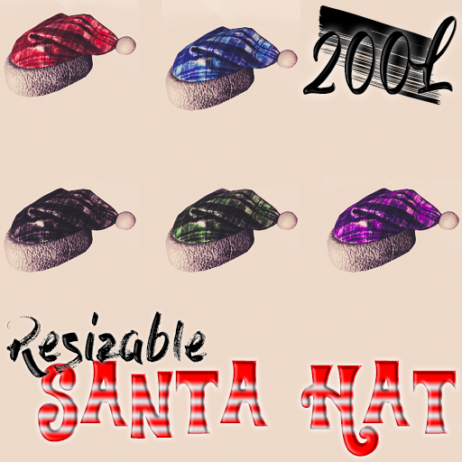 Santa Hat Plaid FAT PACK