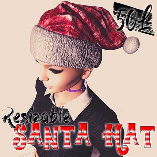 Santa Hat Plaid Red