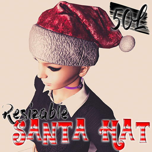Santa Hat Snowflakes Red