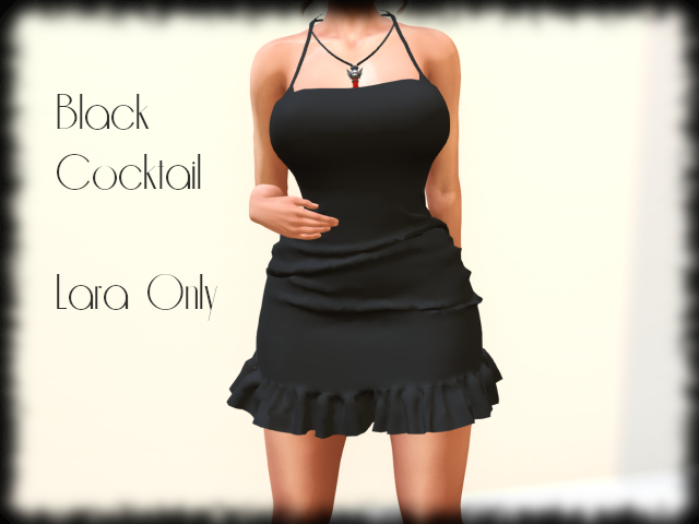 ::NvOus:: Black Cocktail Dress