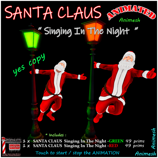 SANTA CLAUS  "Singing In The Night" 