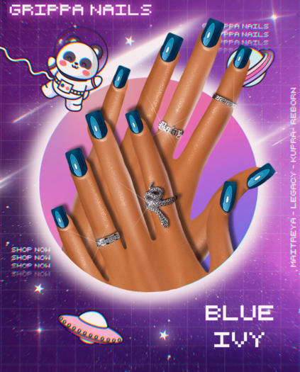 Grippa Shorties:: Blue Ivy Set