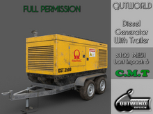.::QUTWORLD Diesel Generator With Trailer::.FP 