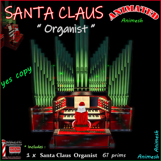 Santa Claus Organist 