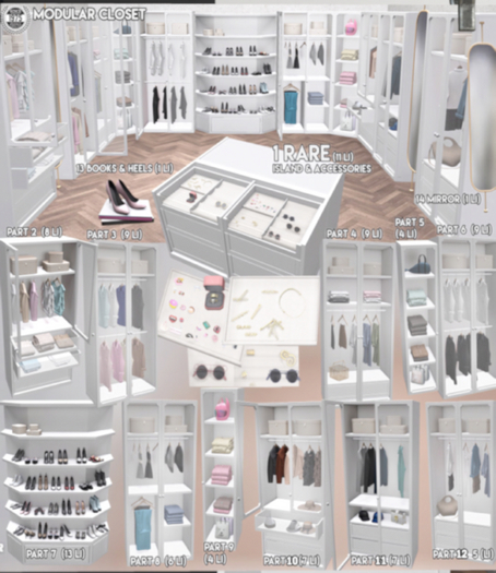 01-[Since1975] Closet Set - RARE