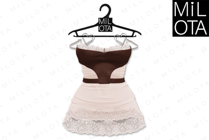 MILOTA: Erato dress [choco]