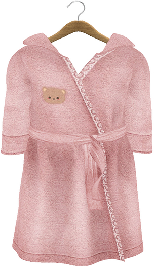 {Lula Belle} Bear Robe - Rose {Boxed}
