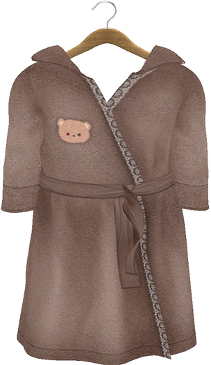 {Lula Belle} Bear Robe - Coco {Boxed}