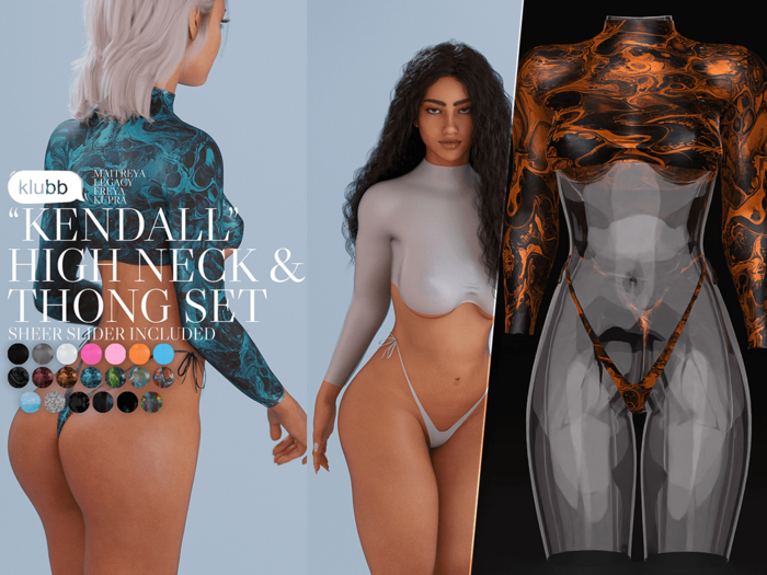 Klubb - "Kendall" High Neck Volcano