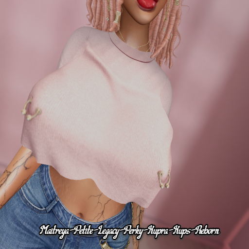 -UC- Thickums Crop Top (Pink)