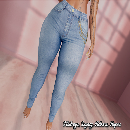 -UC- Thickums Denim Jeans (Sky Blue)