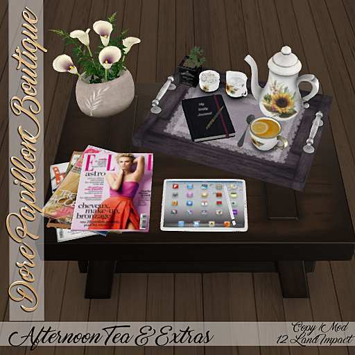 DPB Afternoon Tea & Extras - Plum