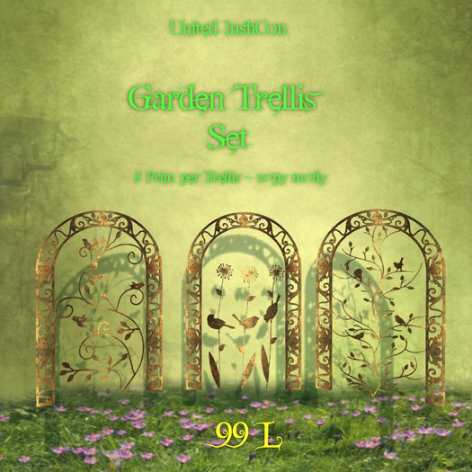 *UI* Garden Trellis Set v