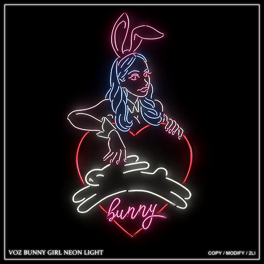[VOZ] Bunny Girl Neon Light