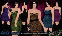 :::Sn@tch Vivian Dress in Leopard:::