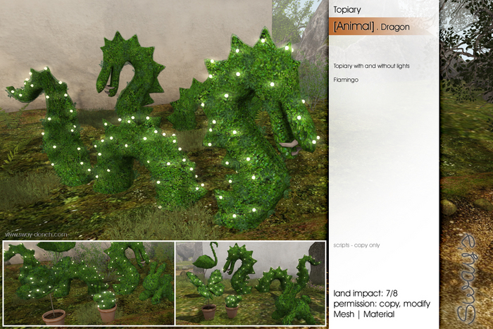 Sway's [Animal] Topiary . Dragon