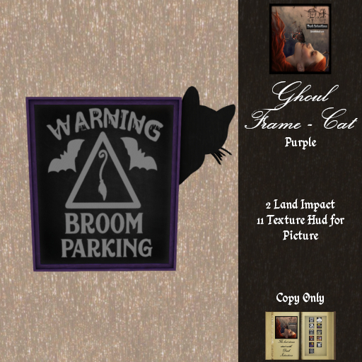 DI Ghoul Frame - Cat (Purple) (Boxed) (ADD)