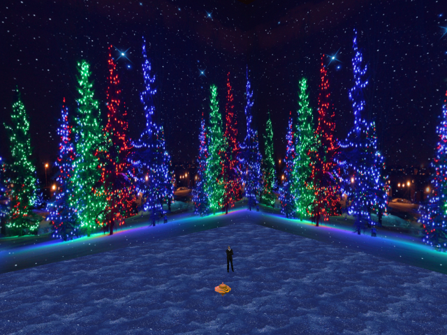 Christmas lights - Skybox