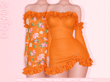 .Safira. Ivonne Dress Orange