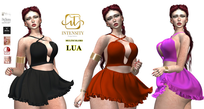 *INT*Dress THAIS- MULTICOLORS