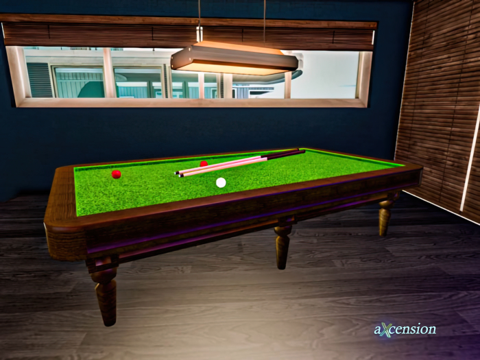aX: billiards 3 ball Rare Deco